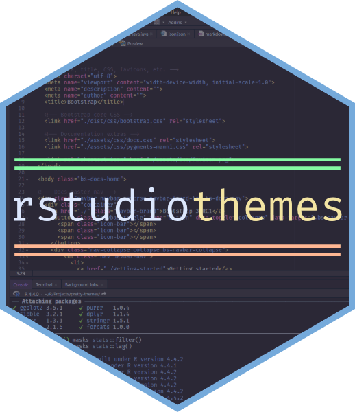rstudiothemes | Create RStudio themes from Visual Studio Code and ...